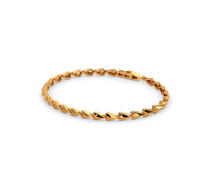Beaded Gold Bracelet